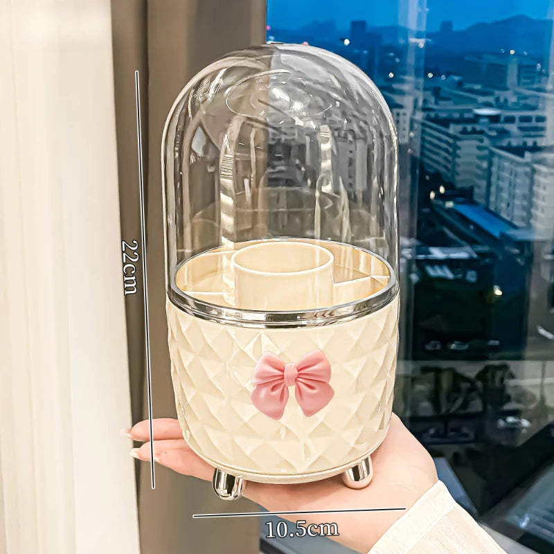 Organizador de maquillaje giratorio