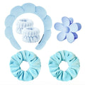 6-Piece SPA Beauty Kit – Headband, Clip & Care Bracelets
