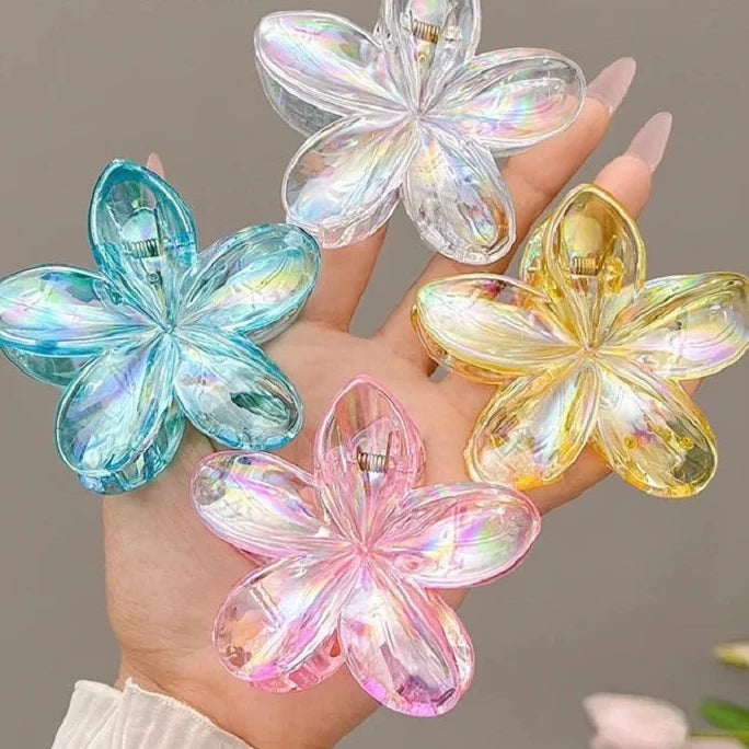 Pince à cheveux fleur