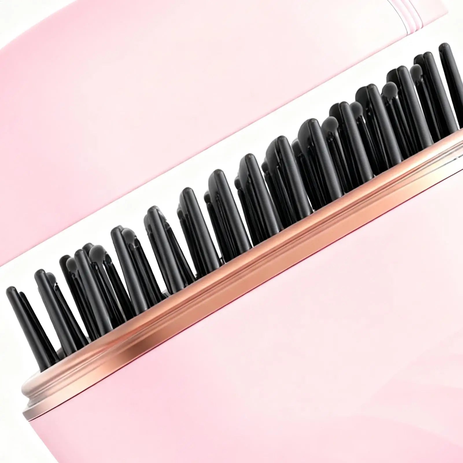 Hair Straightener Brush Portable