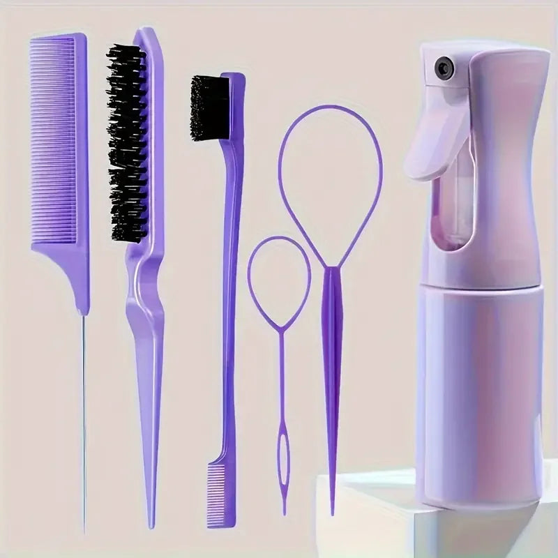 Juego de 6 cepillos para el pelo