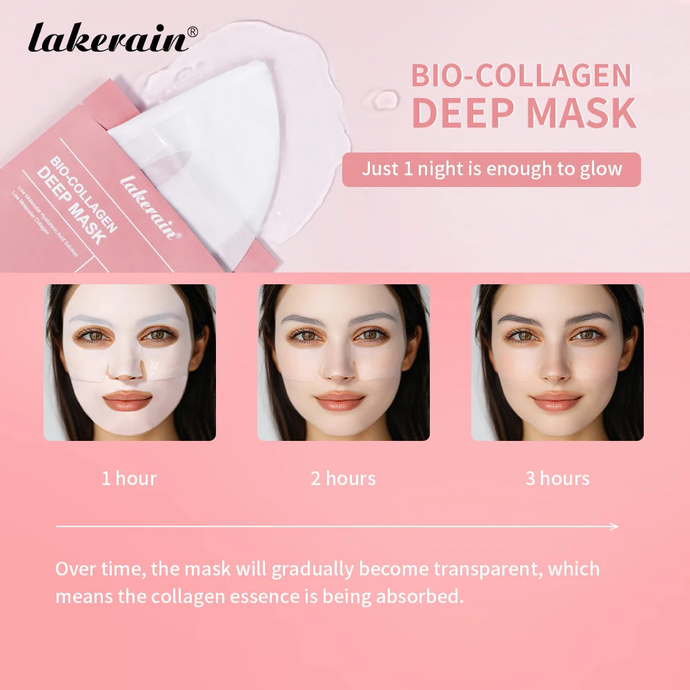 Bio-Collagen Deep Face Mask – Hydrating, Pore-Minimizing & Brightening