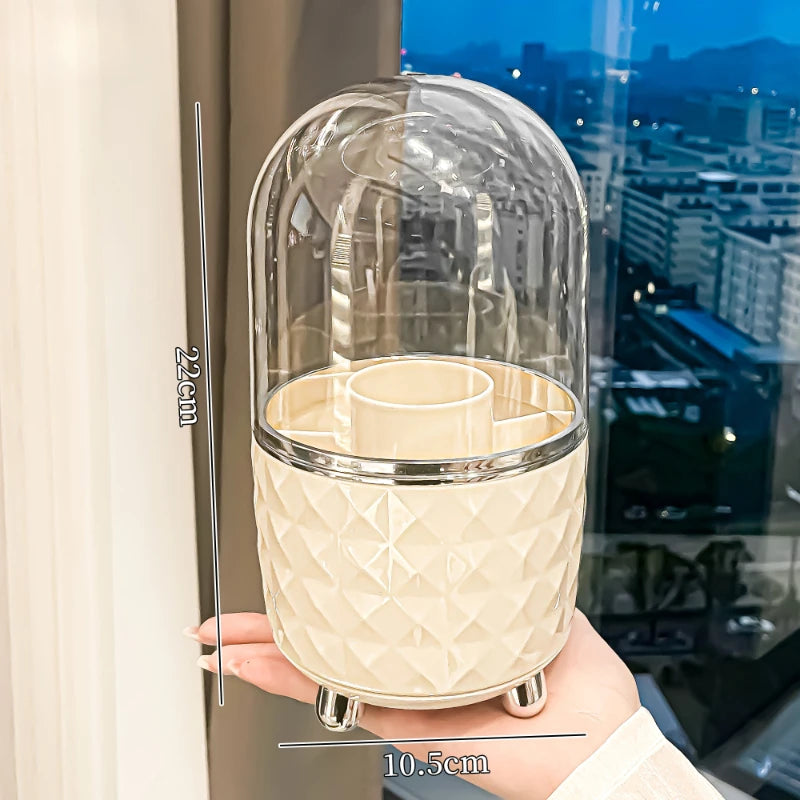 Organizador de maquillaje giratorio