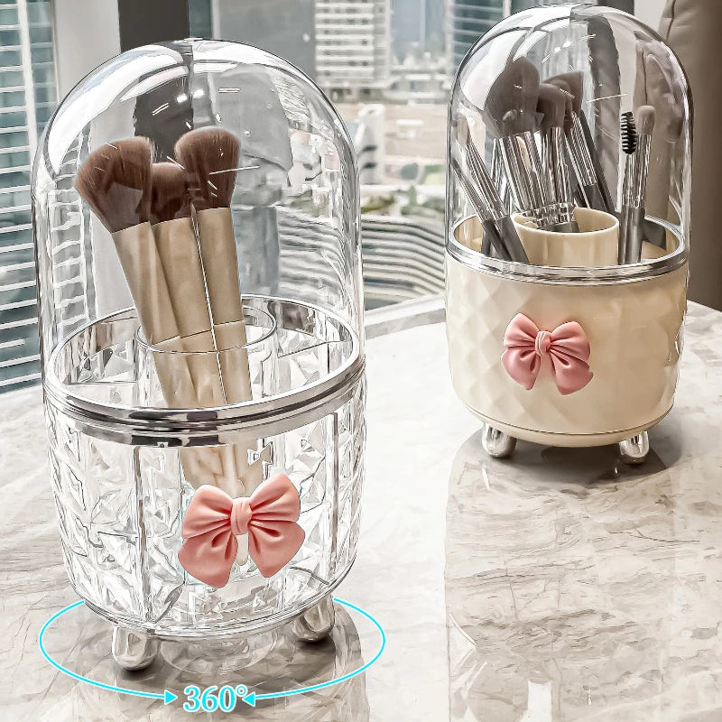 Organizador de maquillaje giratorio