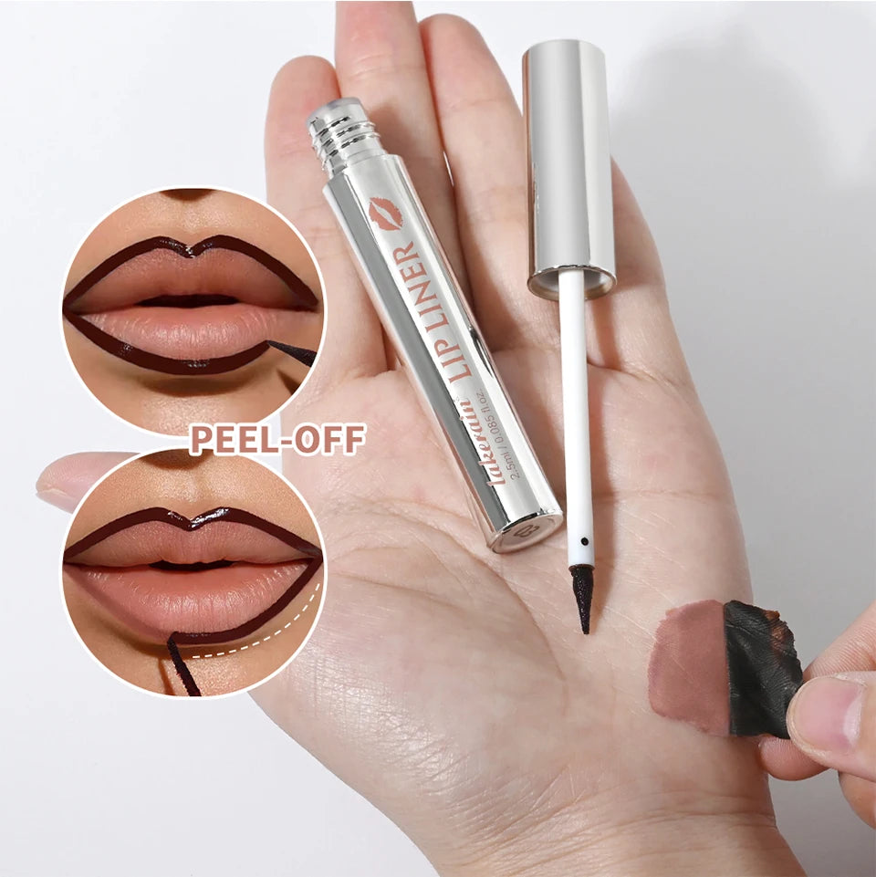 Peel-Off Lip Liner – Waterproof & Matte