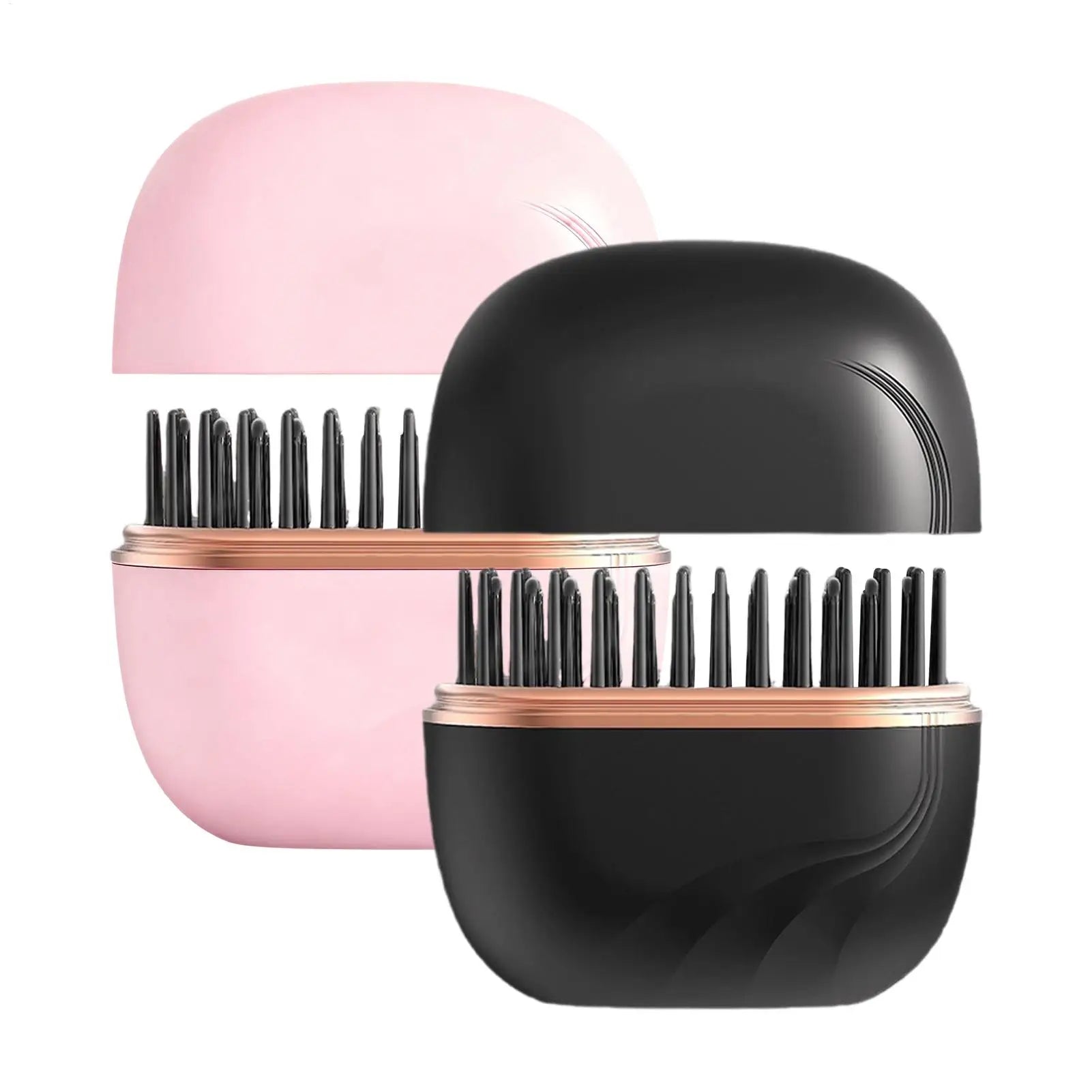 Hair Straightener Brush Portable