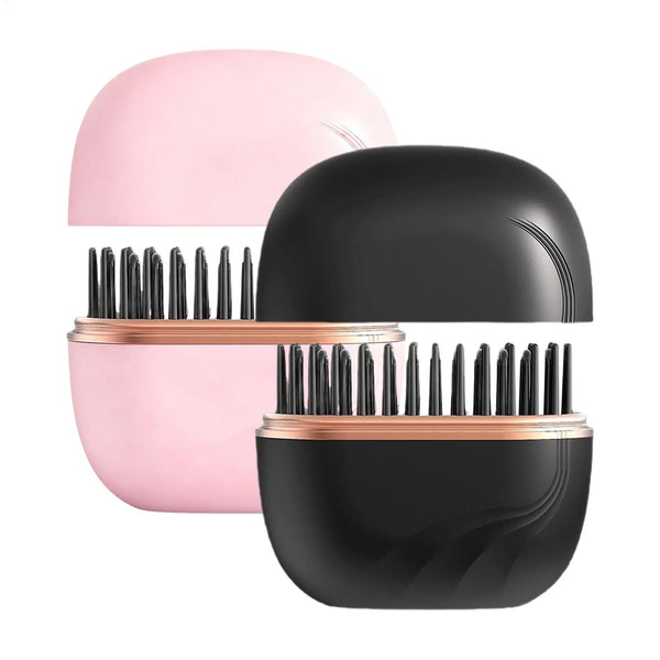 Hair Straightener Brush Portable